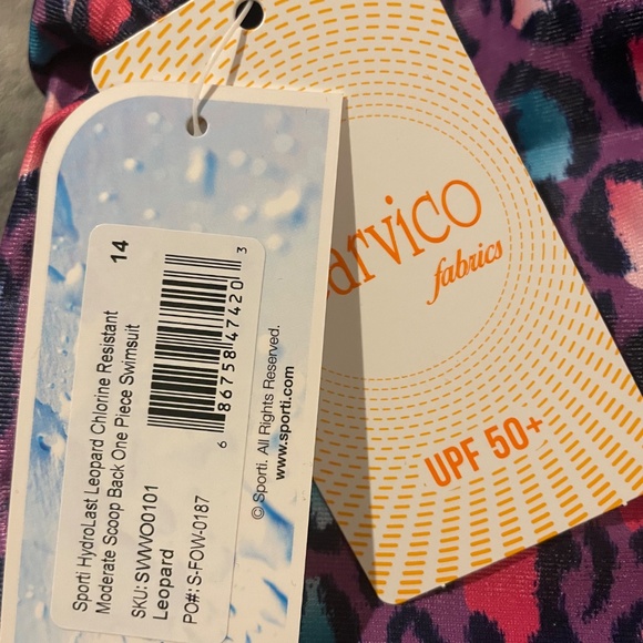 Leopard Chlorine Resistant Swimsuit - Picture 5 of 5